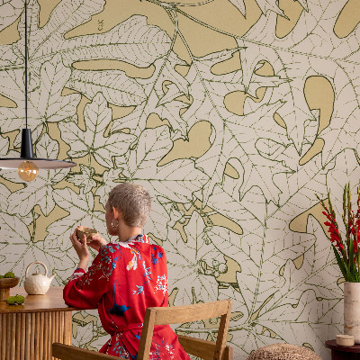 Fotomural Folhas de árvore