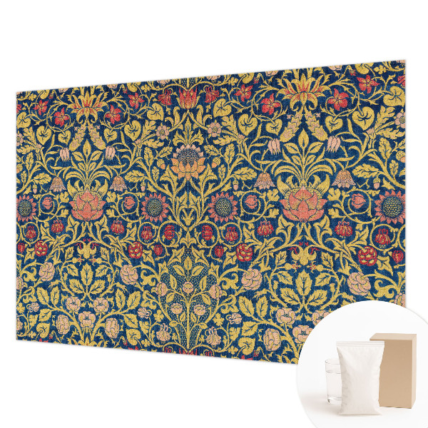 Papel de parede para sala Estampa floral