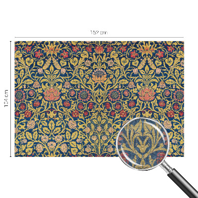 Papel de parede para sala Estampa floral