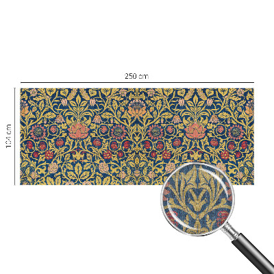 Papel de parede para sala Estampa floral