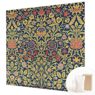 Papel de parede para sala Estampa floral