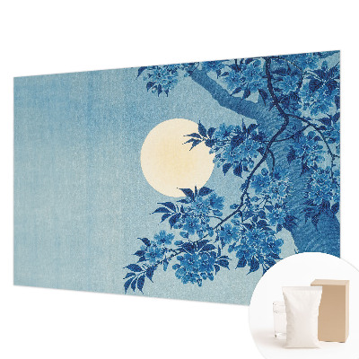 Papel de parede para quarto Lua das Flores