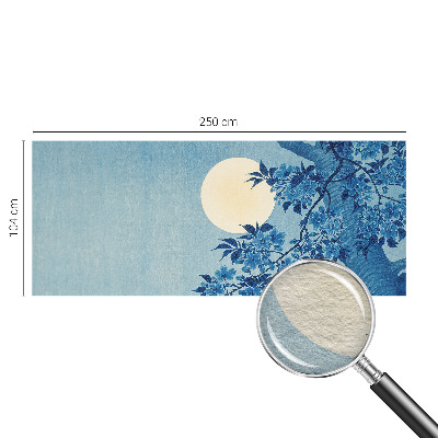 Papel de parede para quarto Lua das Flores