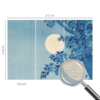 Papel de parede para quarto Lua das Flores