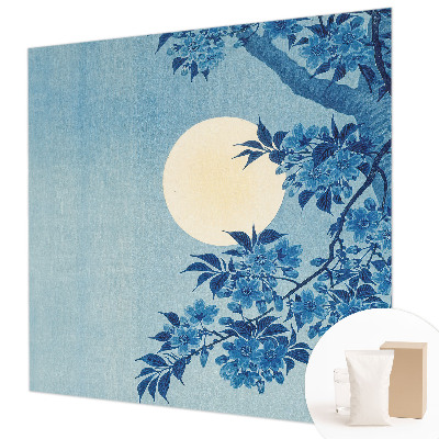 Papel de parede para quarto Lua das Flores