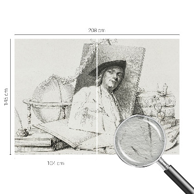 Mural fotográfico Retrato artístico