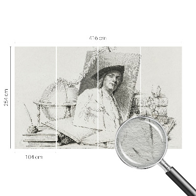 Mural fotográfico Retrato artístico