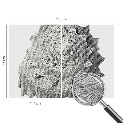 Papel de parede A arte da natureza