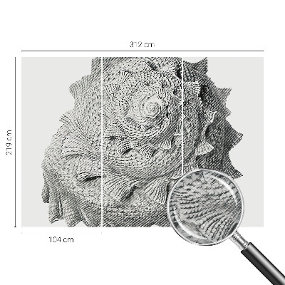 Papel de parede A arte da natureza