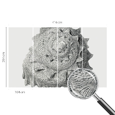 Papel de parede A arte da natureza