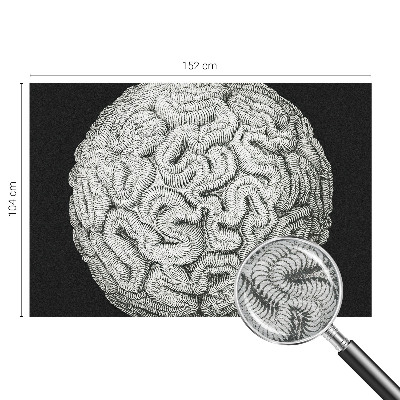 Papel de parede decorativo Estrutura esférica