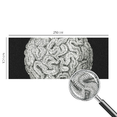 Papel de parede decorativo Estrutura esférica