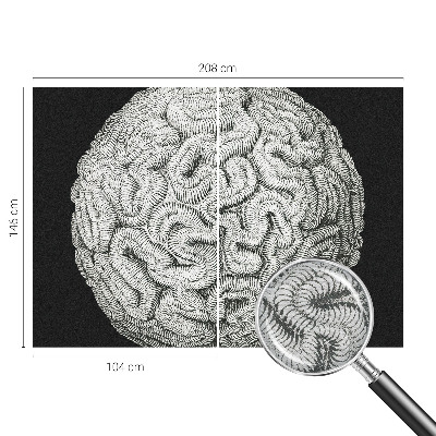Papel de parede decorativo Estrutura esférica