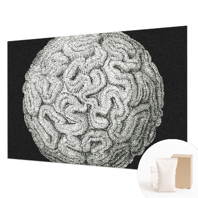 Papel de parede decorativo Estrutura esférica