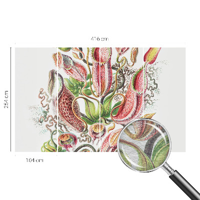 Mural de parede Detalhes da planta