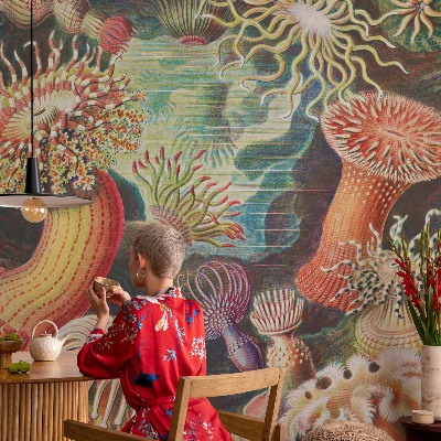 Papel de parede para quarto Anêmonas sofisticadas