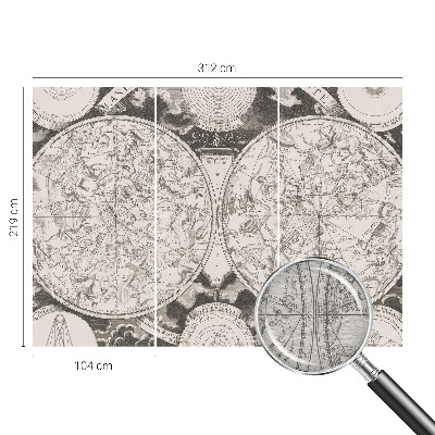 Papel de parede Mapa estelar