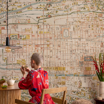 Mural de parede Mapa antigo