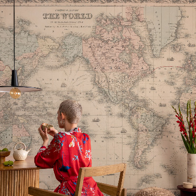 Fotomural Mapa histórico