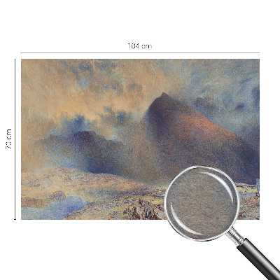 Mural de fotos na parede Paisagem montanhosa