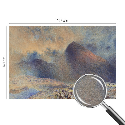 Mural de fotos na parede Paisagem montanhosa