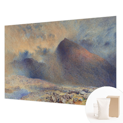 Mural de fotos na parede Paisagem montanhosa