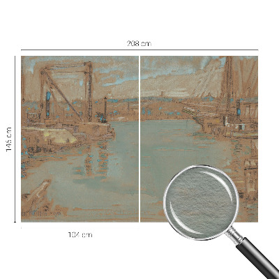 Papel de parede para quarto Vistas do porto