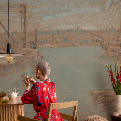 Papel de parede para quarto Vistas do porto