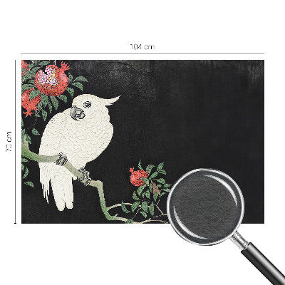 Papel de parede decorativo Papagaio-romã