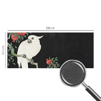 Papel de parede decorativo Papagaio-romã
