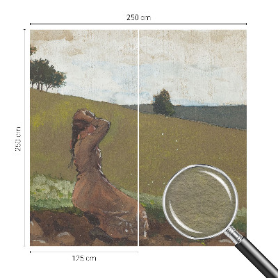 Mural de fotos na parede Uma cena tranquila