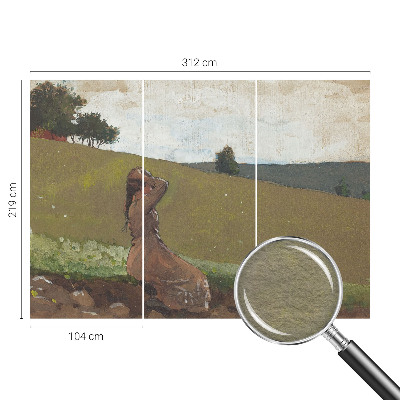 Mural de fotos na parede Uma cena tranquila