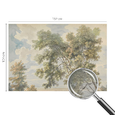 Mural de fotos na parede Natureza romântica