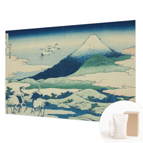 Papel de parede para sala Garças e montanhas