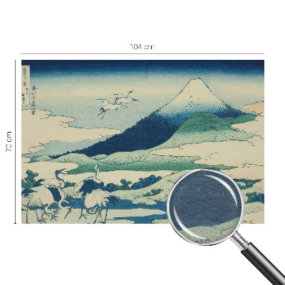 Papel de parede para sala Garças e montanhas