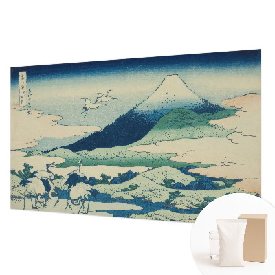 Papel de parede para sala Garças e montanhas