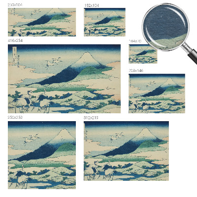 Papel de parede para sala Garças e montanhas