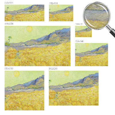 Mural fotográfico Campo de trigo