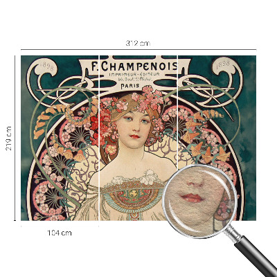 Papel de parede fotográfico Simetria floral