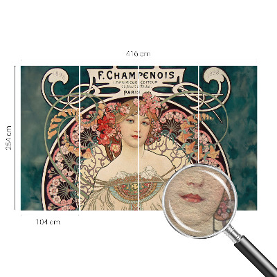 Papel de parede fotográfico Simetria floral