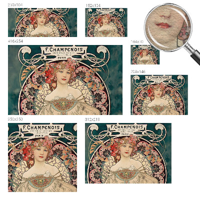 Papel de parede fotográfico Simetria floral