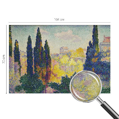 Papel de parede para sala Paisagens impressionistas