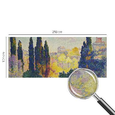 Papel de parede para sala Paisagens impressionistas