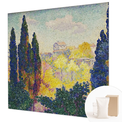 Papel de parede para sala Paisagens impressionistas