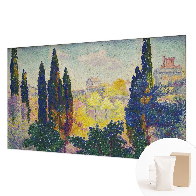 Papel de parede para sala Paisagens impressionistas