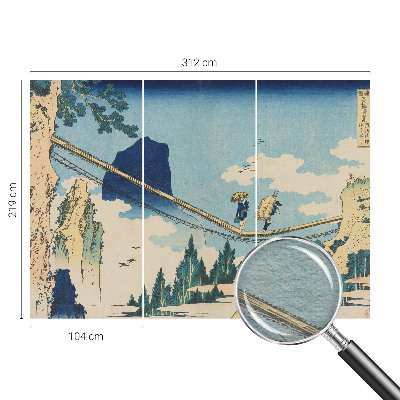 Papel de parede decorativo Ponte da montanha