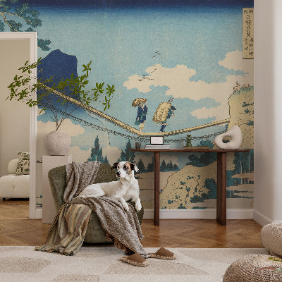 Papel de parede decorativo Ponte da montanha