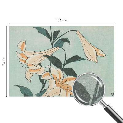 Papel de parede Lírios delicados