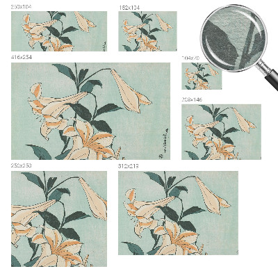 Papel de parede Lírios delicados