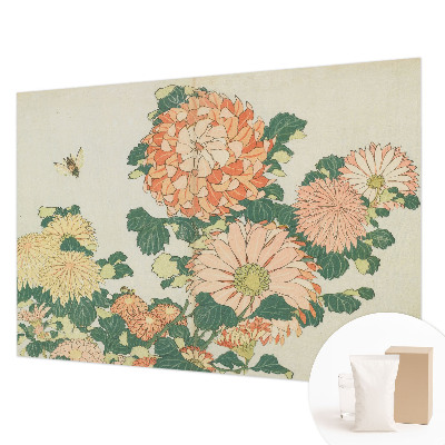 Mural de parede flores de crisântemo